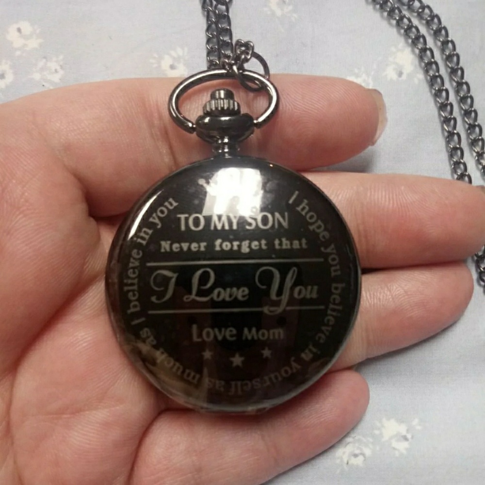 To my son beautiful pocket watch